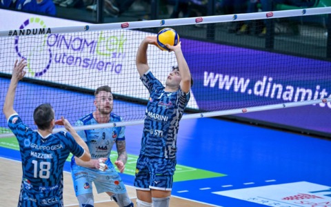 Cisterna subisce una sconfitta netta a Cuneo: termina 3 a 0