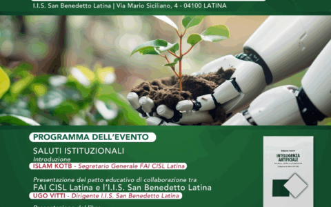 Giovani e agroalimentare: il patto della FAI CISL con l’istituto San Benedetto