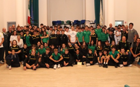 Gli studenti di Chiavenna al Campus delle Fiamme Gialle