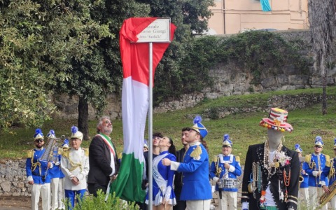 Inaugurato il Piazzale dedicato a Vittorio Giorgi, noto come “Fanfulla”