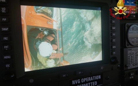 Intervento dei soccorsi per due rocciatori bloccati sulla Montagna Spaccata