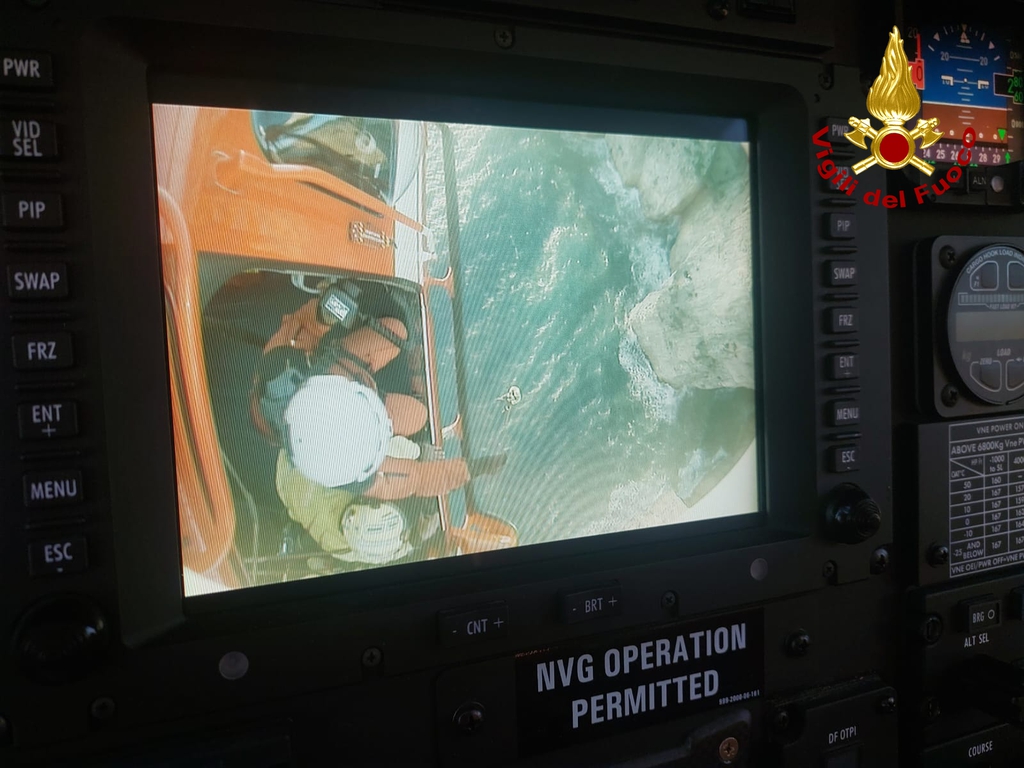 Intervento dei soccorsi per due rocciatori bloccati sulla Montagna Spaccata