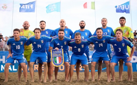 L’Italia conquista il titolo europeo di beach soccer
