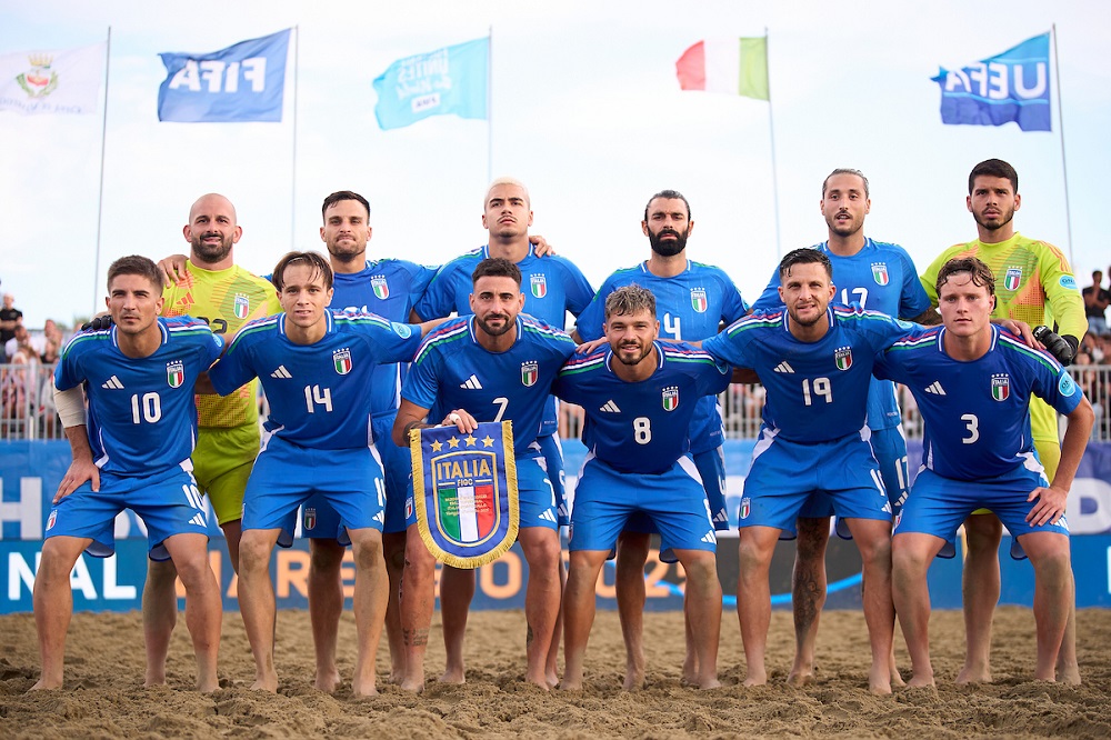L’Italia conquista il titolo europeo di beach soccer