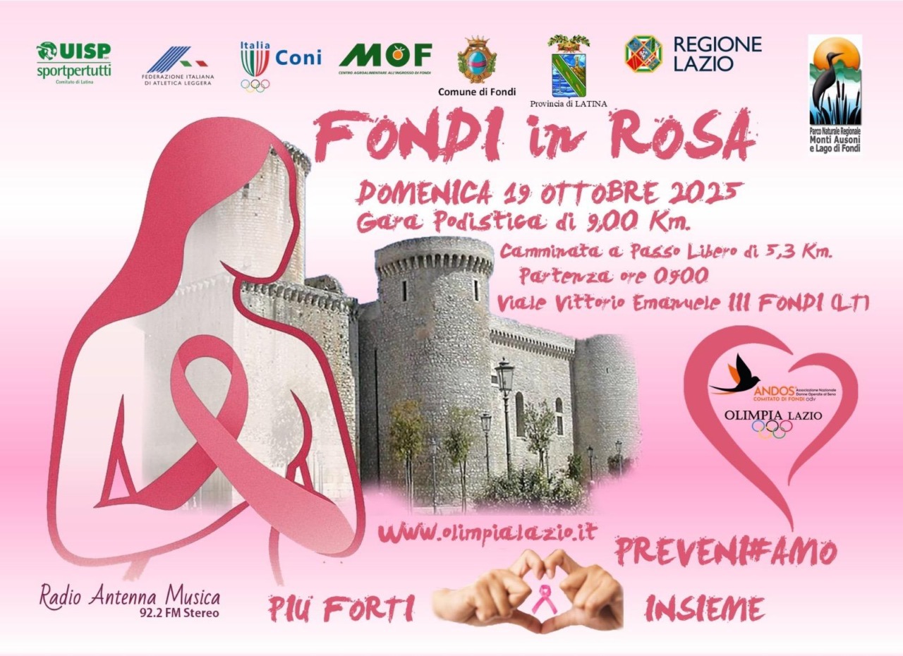 La terza edizione di Fondi in Rosa