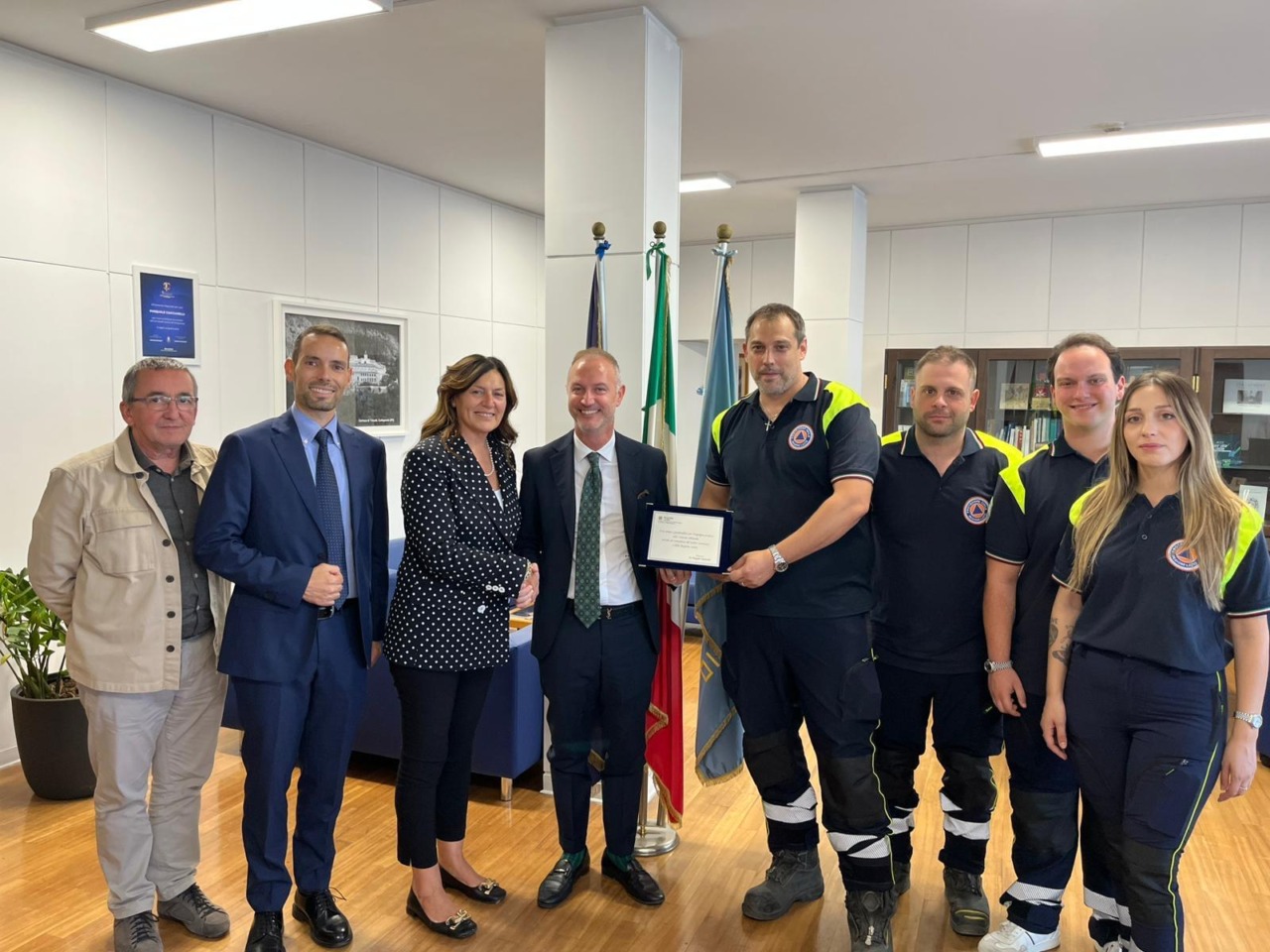 Rafforzata la sinergia tra Protezione Civile e Regione