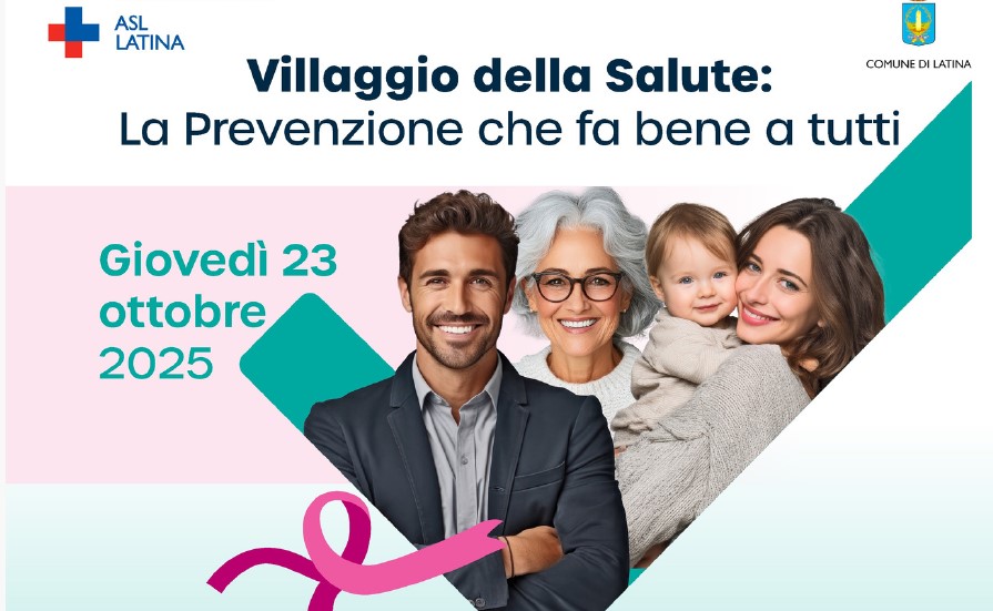 Ritorna il “Villaggio della Salute” a Latina con screening gratuiti