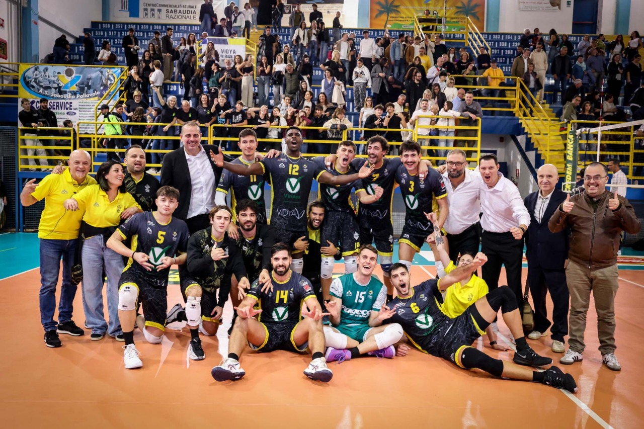 Sabaudia, vittoria al debutto contro Terni con un emozionante 3-2