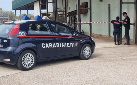 Sequestrato stabilimento di produzione pellet a Sabaudia