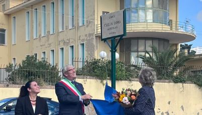 Un largo dedicato a Clelia Lora a Sabaudia