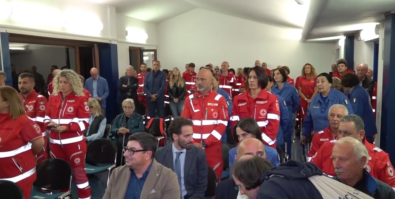 Visita del presidente Nazionale della Croce Rossa Italiana, Rosario Maria Valastro