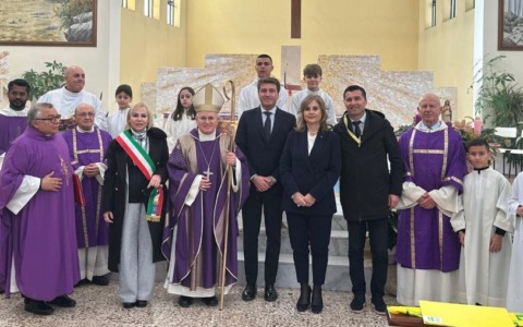 Celebrazione della Giornata del Ringraziamento a Borgo Faiti