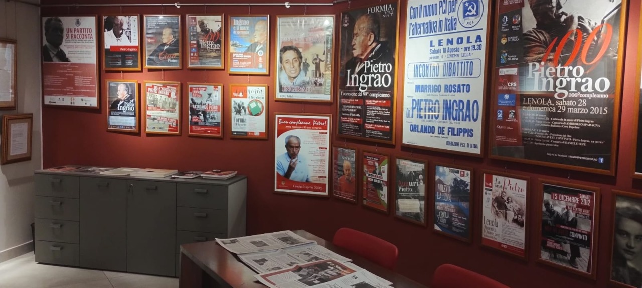 Domani l’inaugurazione del Polo Multimediale Pietro Ingrao a Lenola