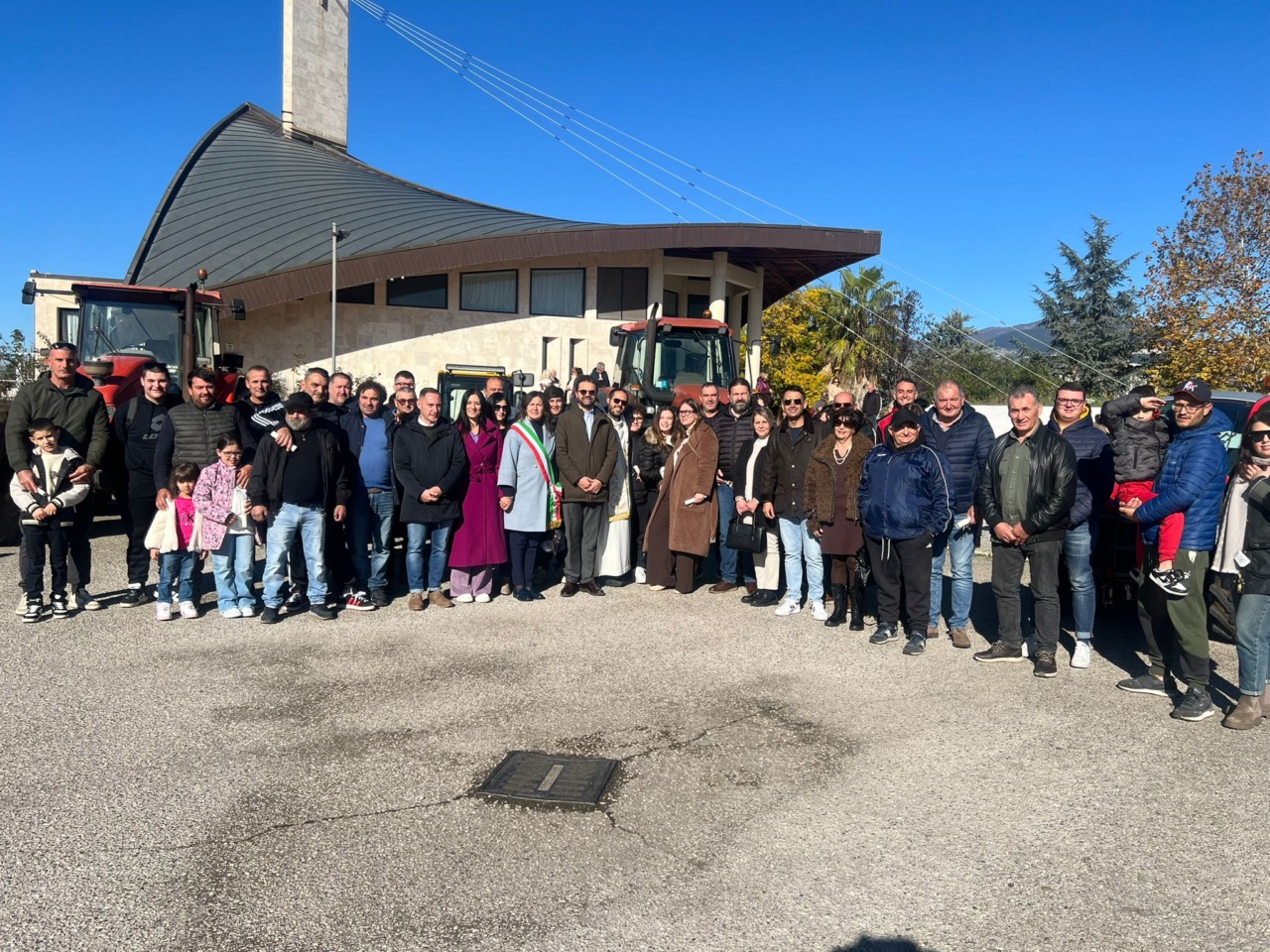 Festa del Ringraziamento a Sermoneta con gli agricoltori