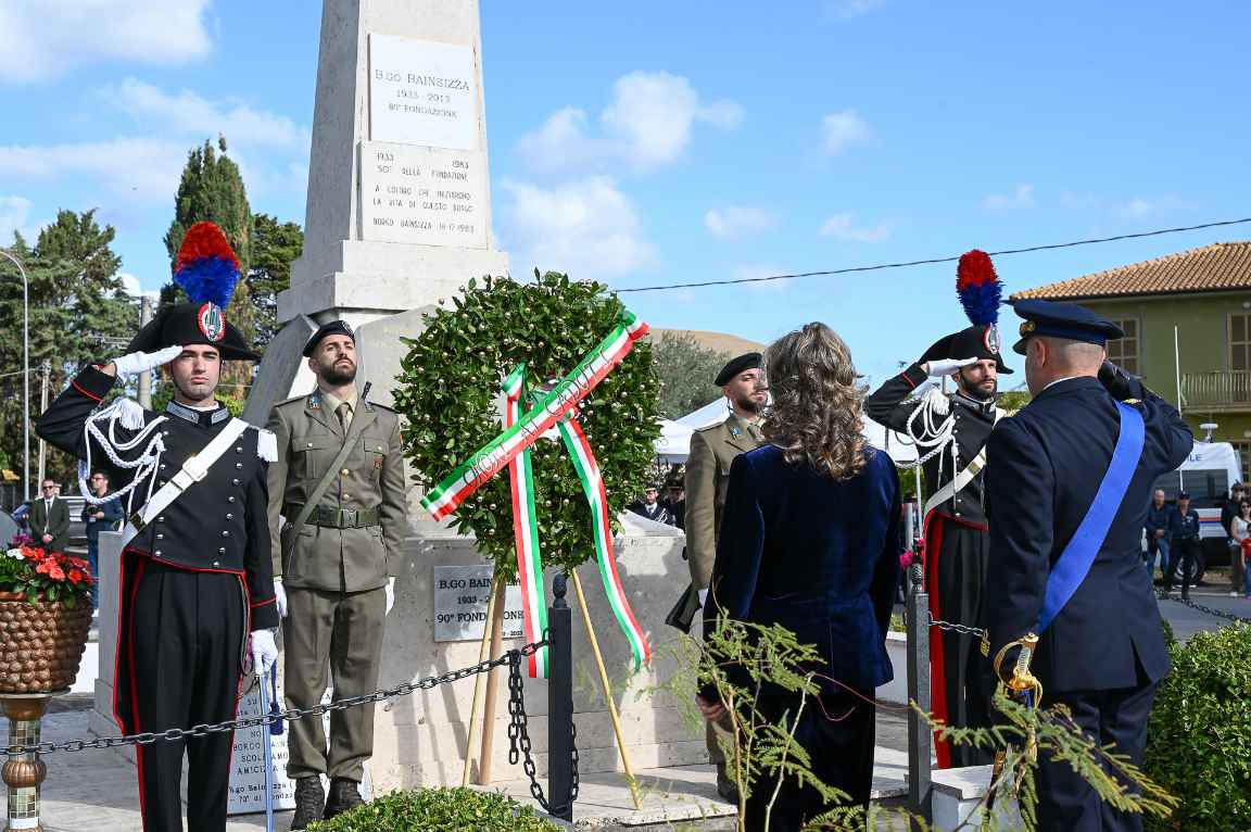 Giorno dell’Unità Nazionale e Giornata delle Forze Armate a Borgo Bainsizza