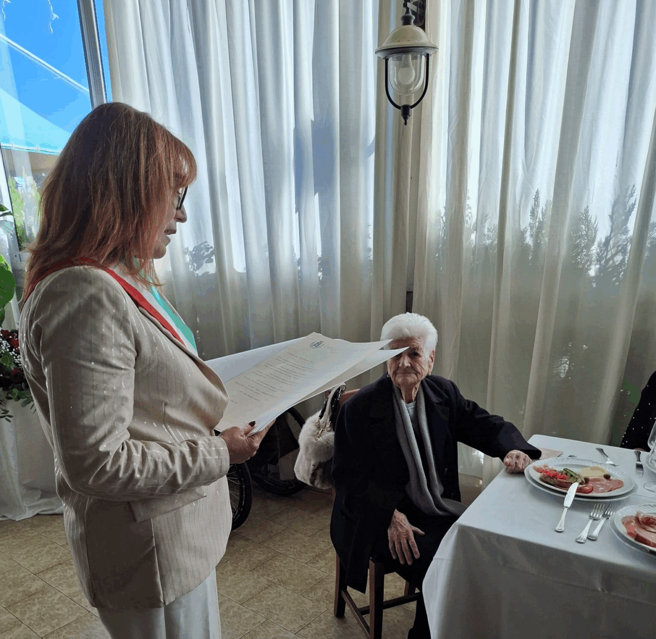 Ida Lidia Lucario compie 100 anni