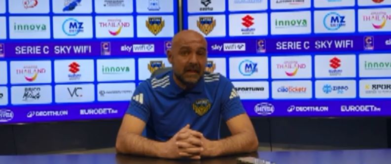 Il Latina affronta il Catania, Bruno: “Necessaria una prestazione impeccabile”