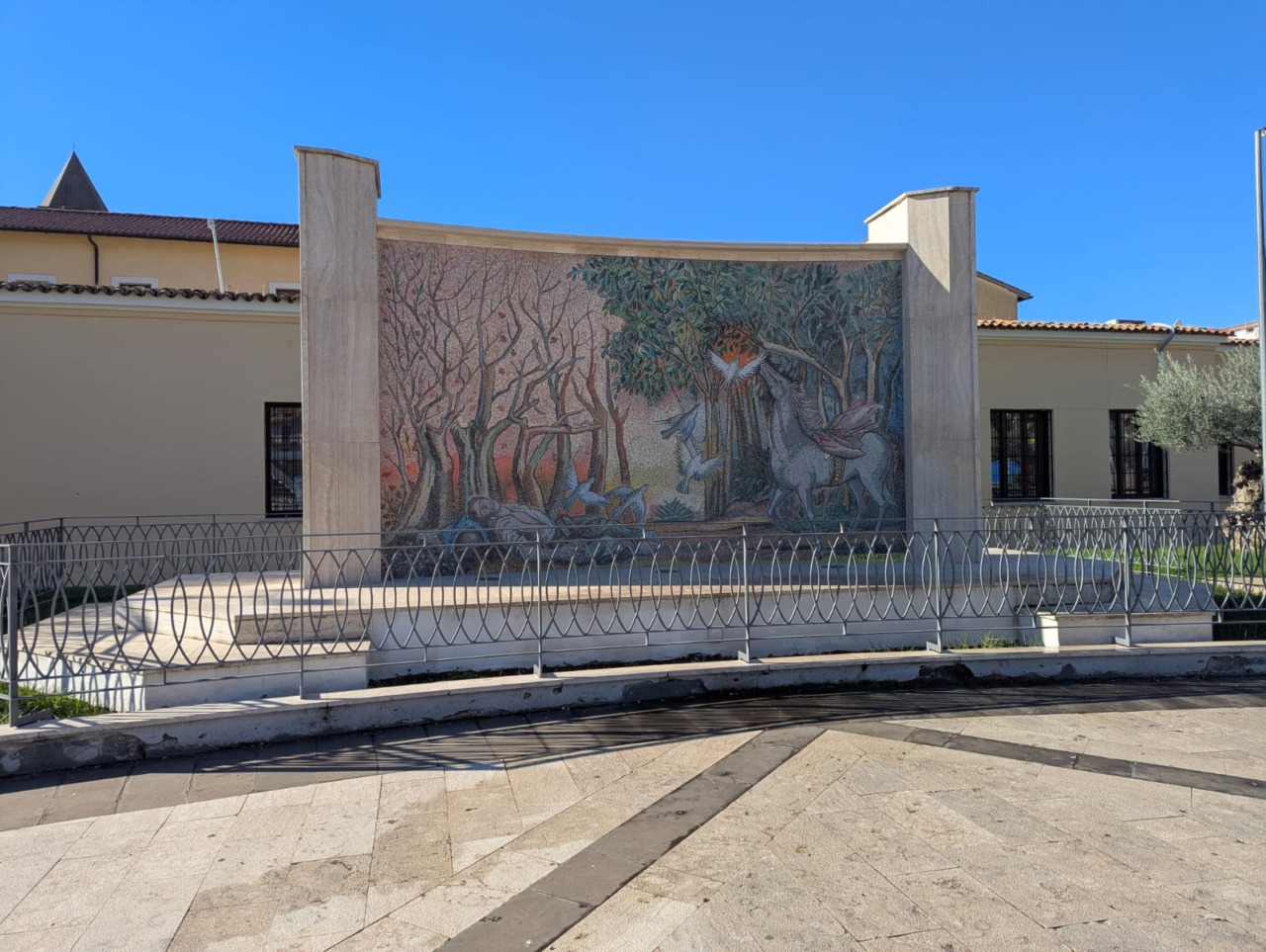 Il mosaico di Purificato riacquista il suo fascino originale