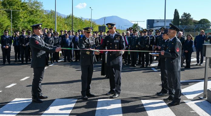 Inaugurato il nuovo ingresso dell’Aeroporto “E. Comani” del 70° Stormo