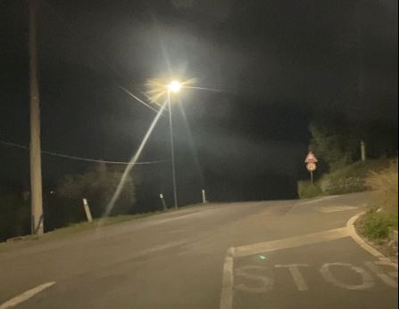 Installati nuovi lampioni sulla strada provinciale Le Pastine