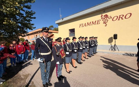 Intitolazione della sede del Centro Sportivo Fiamme Oro a Francesco La Macchia