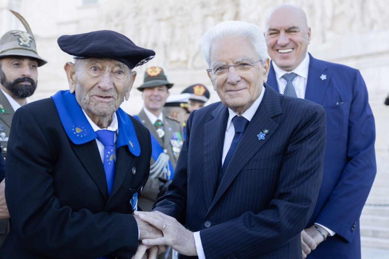 Ivo Castellucci compie 104 anni, omaggiato dal Presidente della Repubblica Sergio Mattarella
