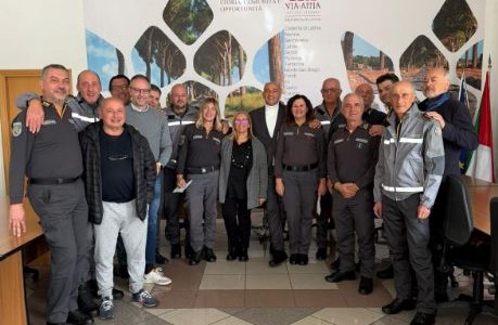 Latina, nuovi gradi per il Corpo di Polizia Provinciale