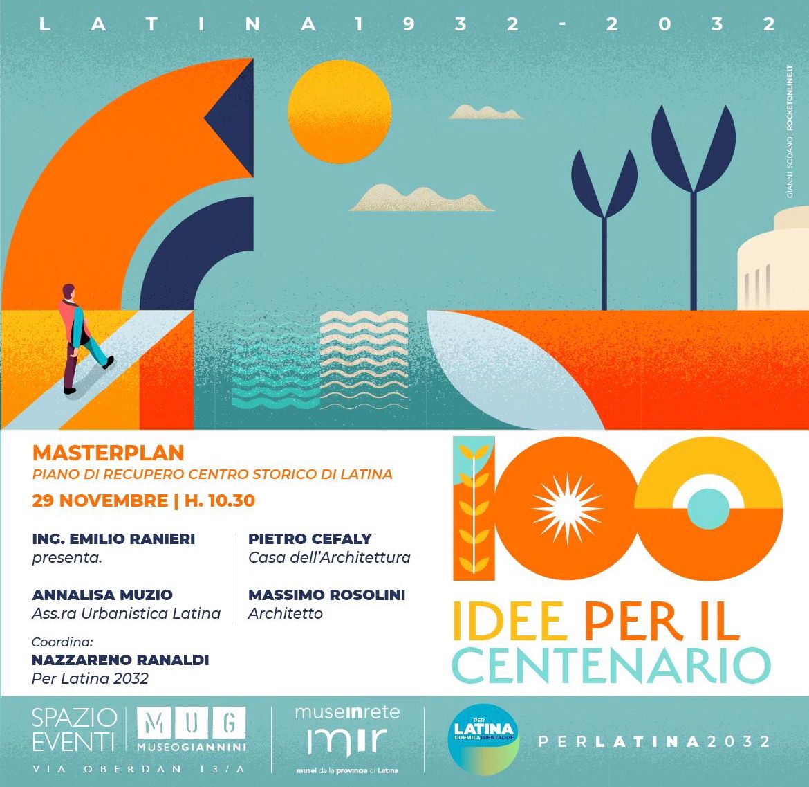 Latina si prepara al 2032 con ‘100 Idee per il Centenario’