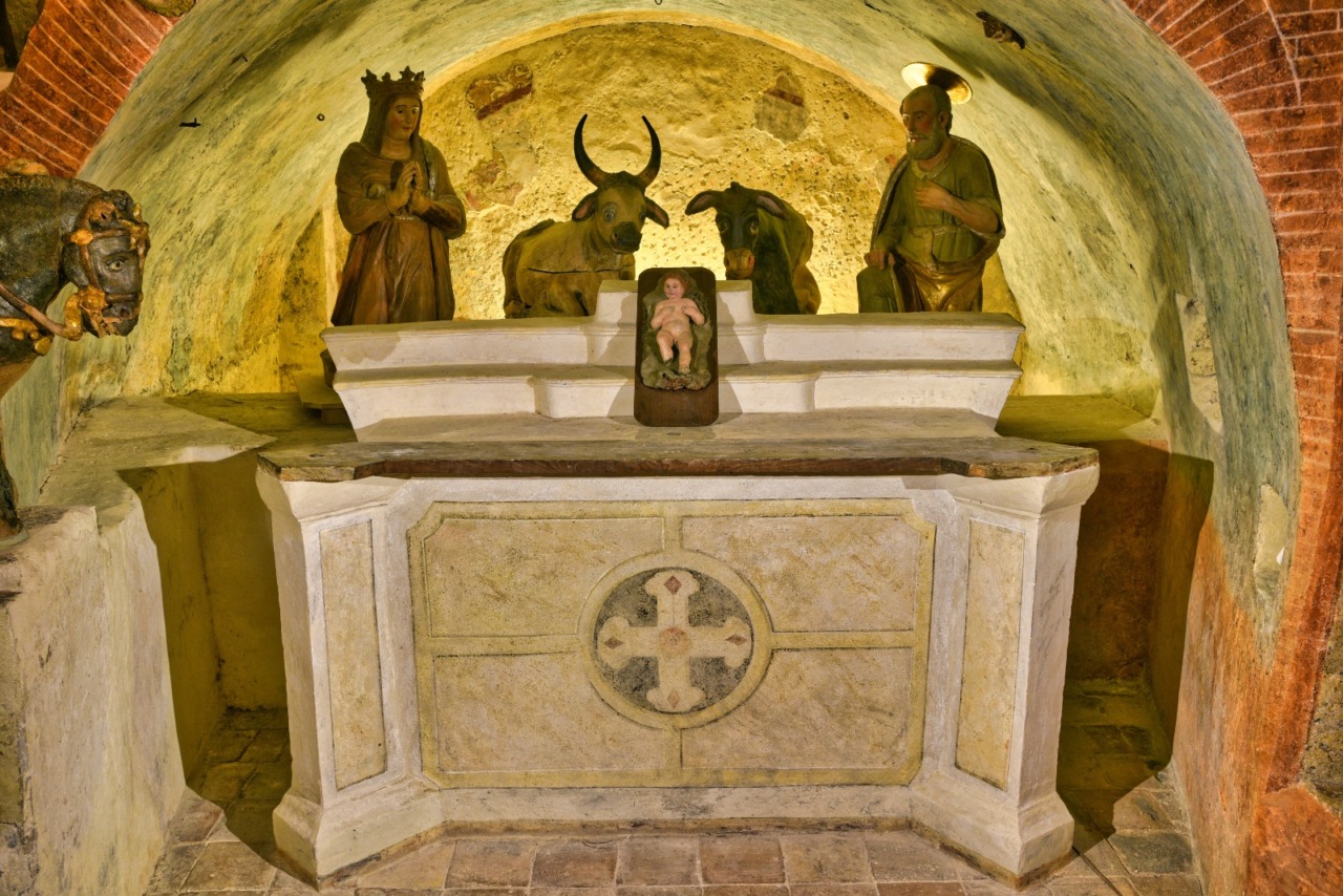 Presentazione del francobollo dedicato al presepe di Maranola