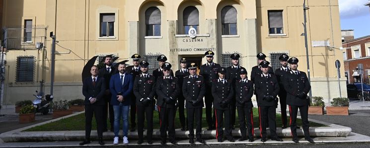 Rafforzamento del Comando Provinciale Carabinieri di Latina con 19 nuovi membri