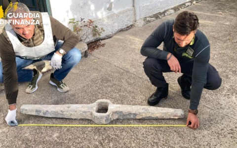 Trovato un ceppo d’ancora romana sull’isola di Zannone