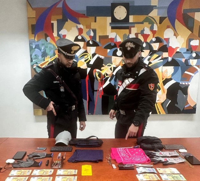 Due uomini arrestati per furto aggravato in concorso ad Aprilia