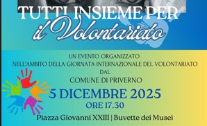 Giornata Internazionale del Volontariato: eventi a Priverno con l’Orchestra Tartini