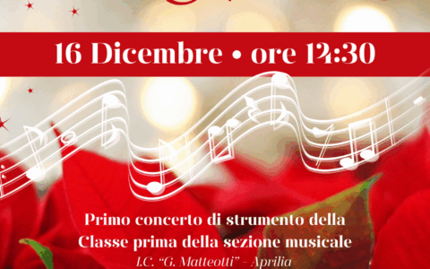 Il Natale dell’I.C. Matteotti: musica, scuola e comunità