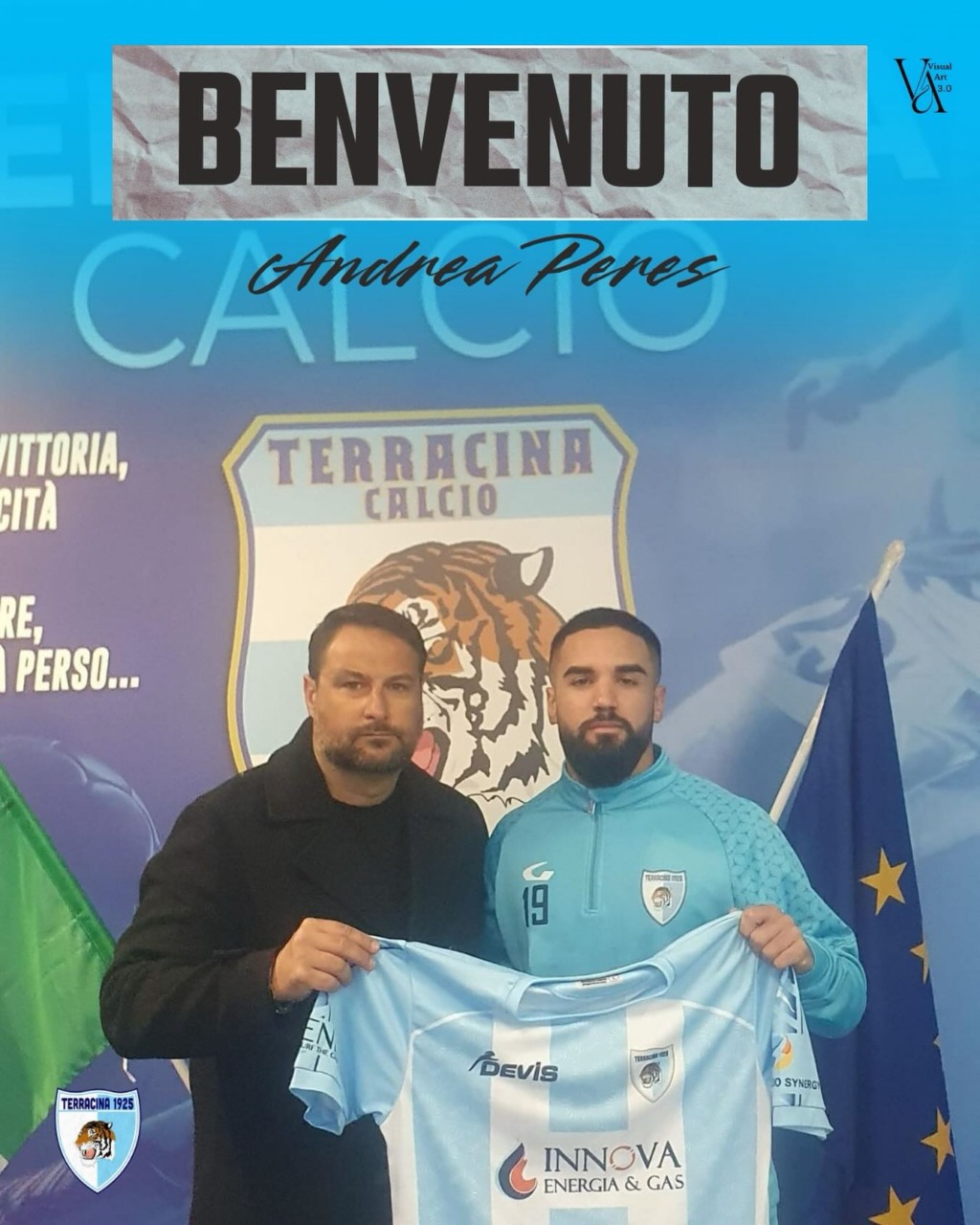 Il Terracina ingaggia Peres, la Viterbese aggiunge Solano