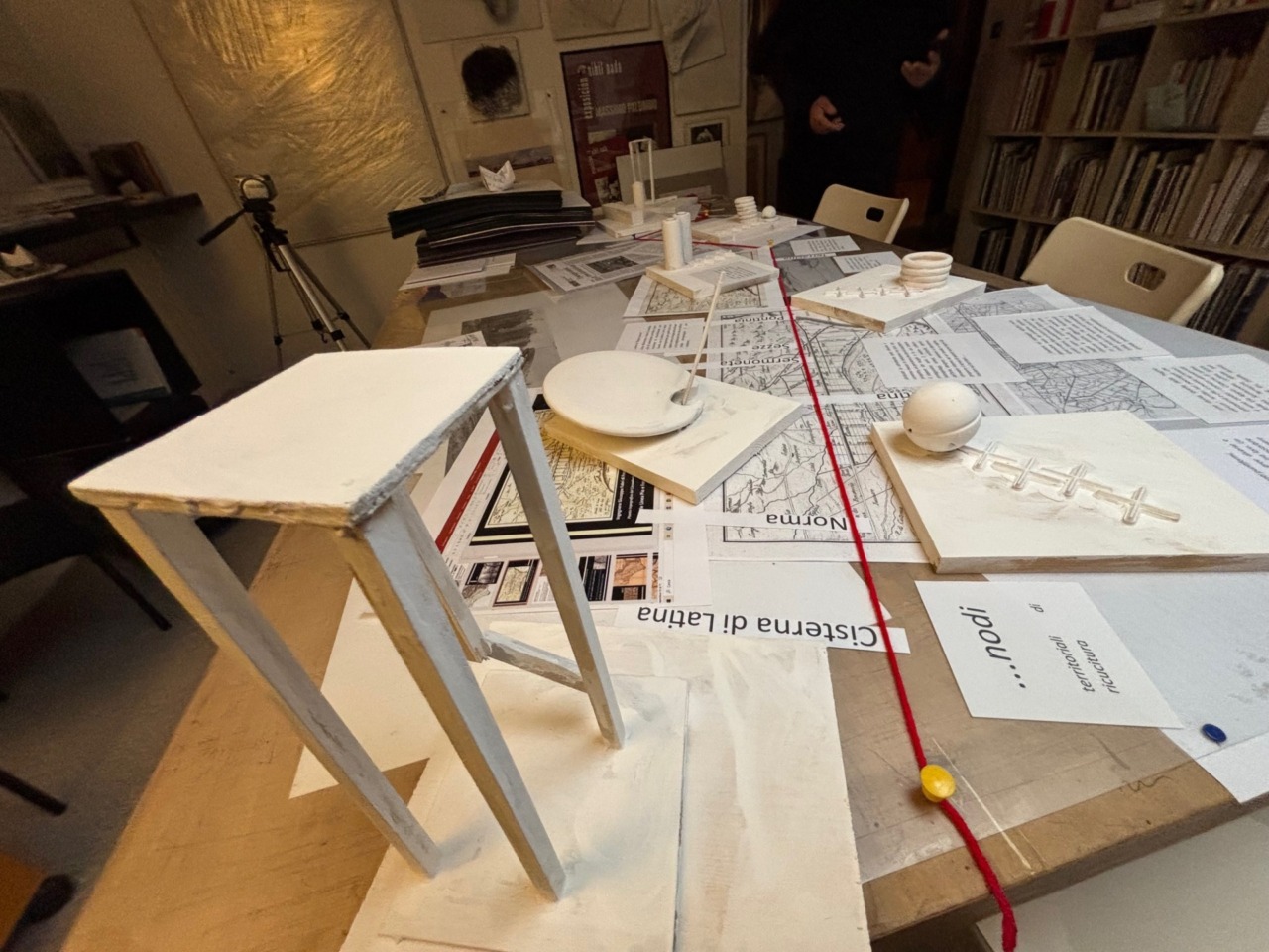 Inaugurata la mostra di Massimo Palumbo al Foyer della Sala Cambellotti