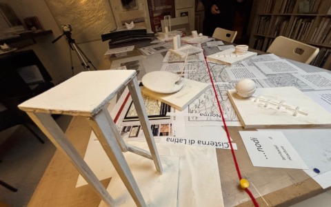 Inaugurata la mostra di Massimo Palumbo al Foyer della Sala Cambellotti