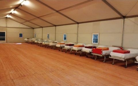 Inaugurazione del dormitorio per il freddo: 60 posti disponibili