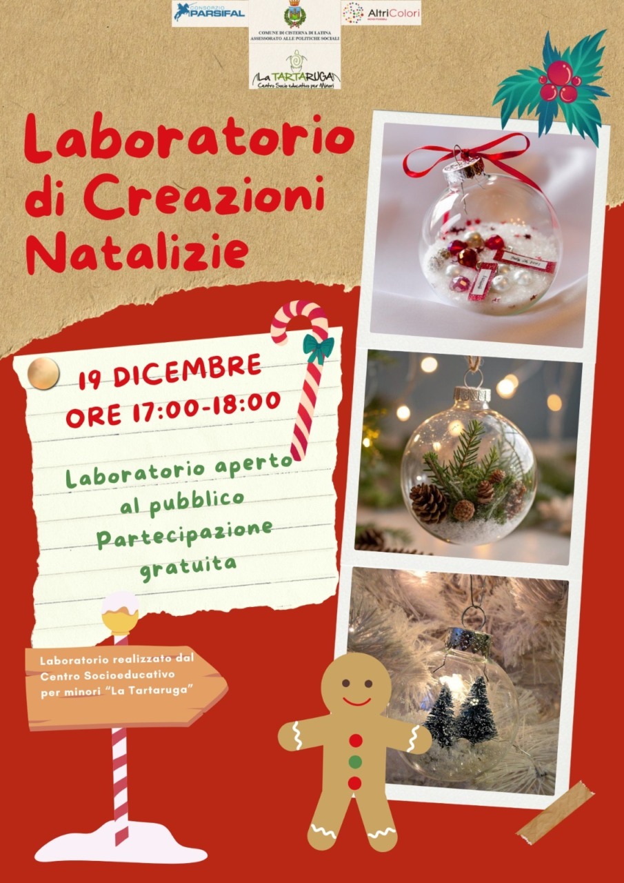Laboratorio natalizio per bambini a Palazzo Caetani