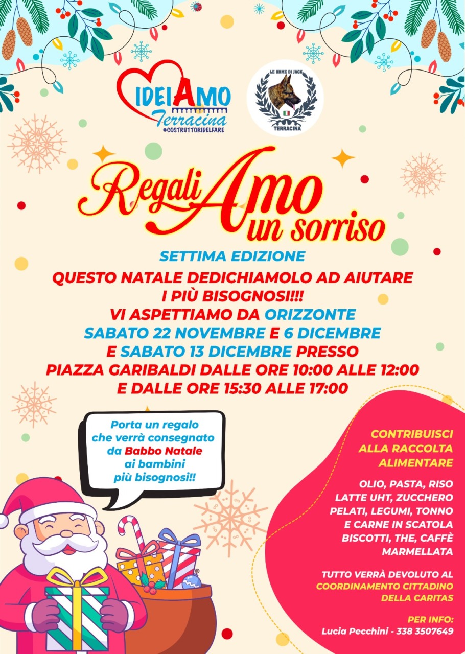 Le Orme di Jack: iniziativa di Natale per le scuole