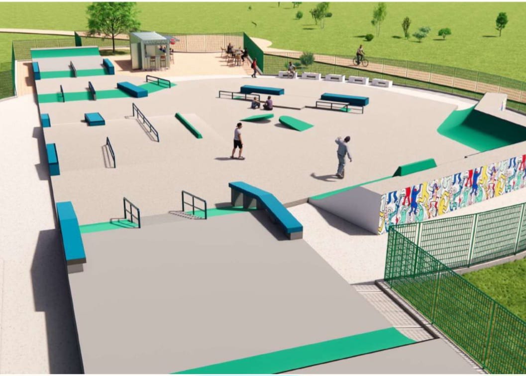 Partono i lavori per lo skate park, impianto certificato per competizioni nazionali