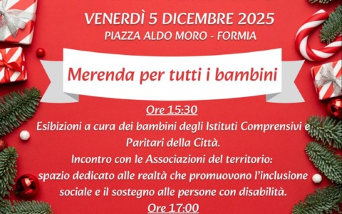 Ritorna il “Natale Condiviso” il 5 dicembre, un evento per bambini e famiglie