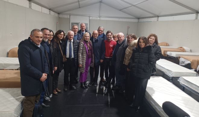 Sopralluogo al dormitorio invernale del Sindaco di Latina