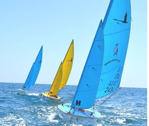 Spettacolo al Campionato Invernale Altura del Circeo con prove avvincenti