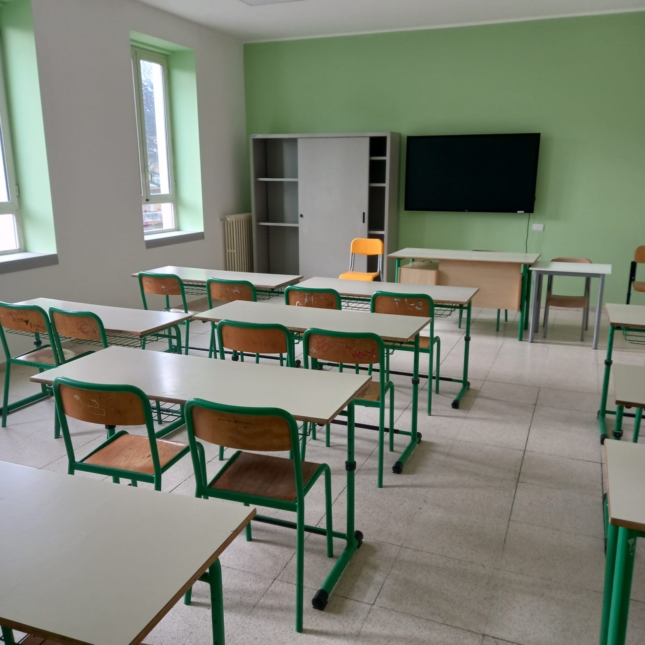 Completati i lavori di ristrutturazione della scuola De Amicis di Formia