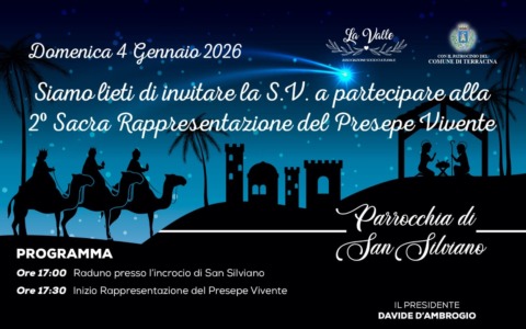 Domenica a San Silviano la Sacra Rappresentazione del Presepe Vivente