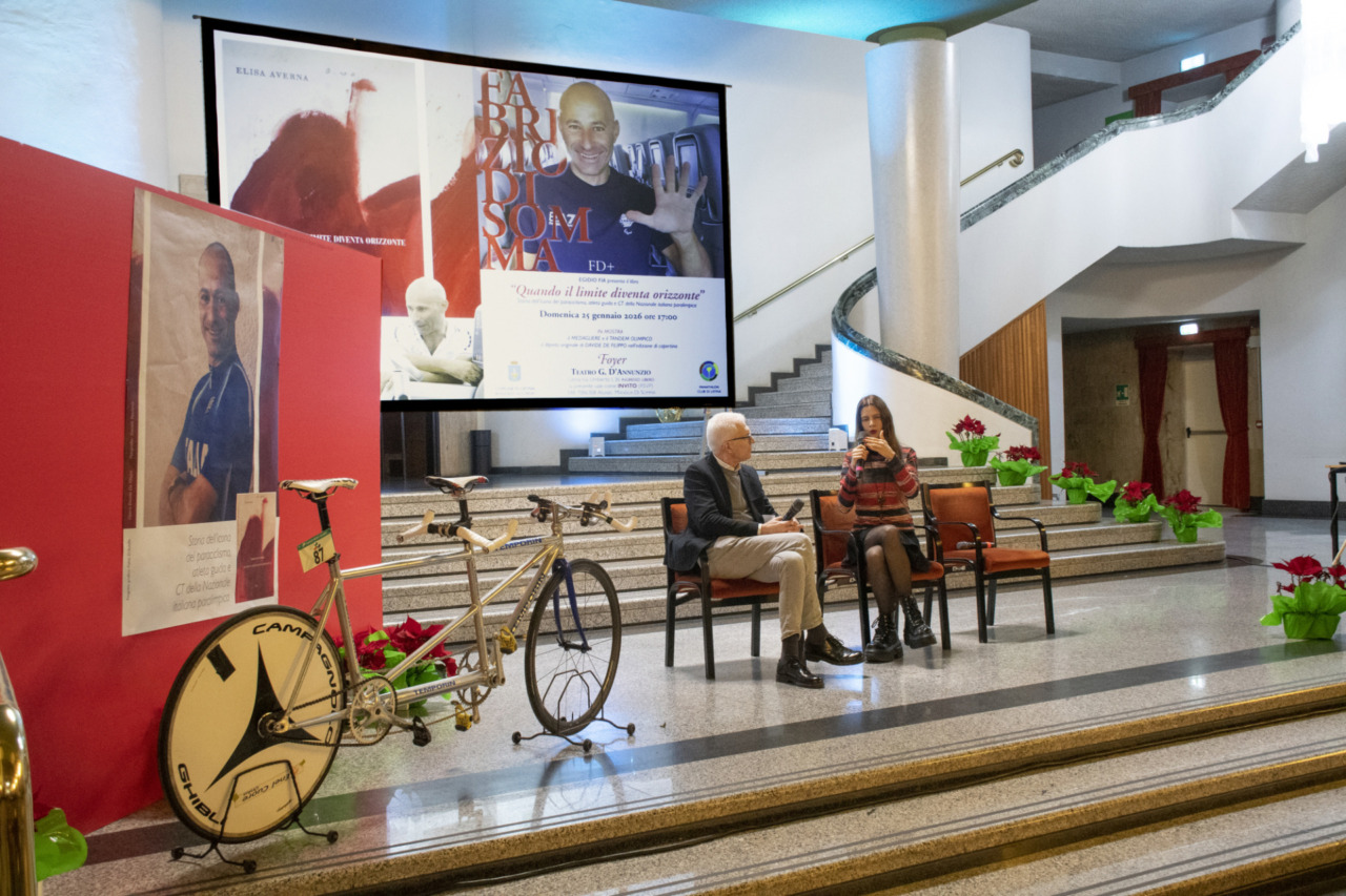 Fabrizio Di Somma, la sua vita raccontata in un libro tra emozione e amicizia