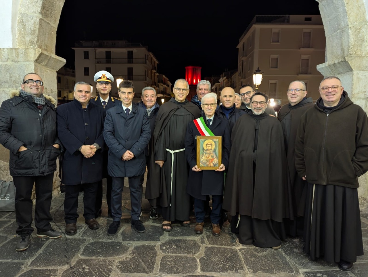 Fra Massimo Fusarelli riceve le Chiavi della Città di Fondi