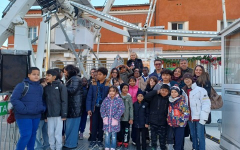 Giornata solidale alla ruota panoramica per i ragazzi dei centri minori