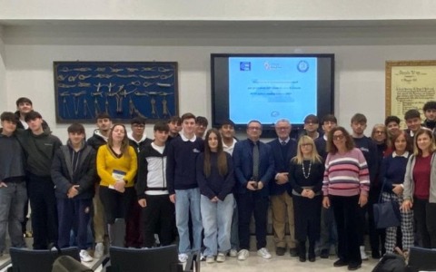 Gli studenti dell’Istituto Nautico G. Caboto sostengono Gaeta come Capitale italiana del mare